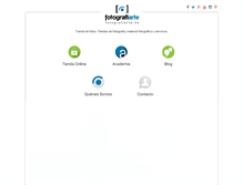 Tablet Screenshot of fotografiarte.es